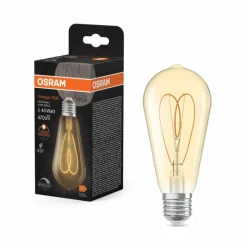 Lampes Dorées-Luminaires Osram 470 Or, 1 lumière
