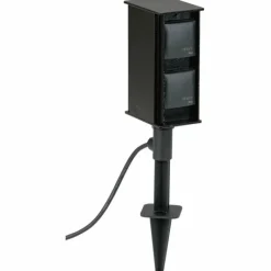 Luminaires Albert Leuchten 2104 Prises électriques d'extérieur Noir