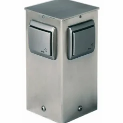 Luminaires Albert Leuchten 2119 Prises électriques d'extérieur Acier inoxydable