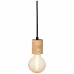 Lampes Vintages & Rétros-Luminaires Ledvance 1906 Suspension Couleur bois, 1 lumière