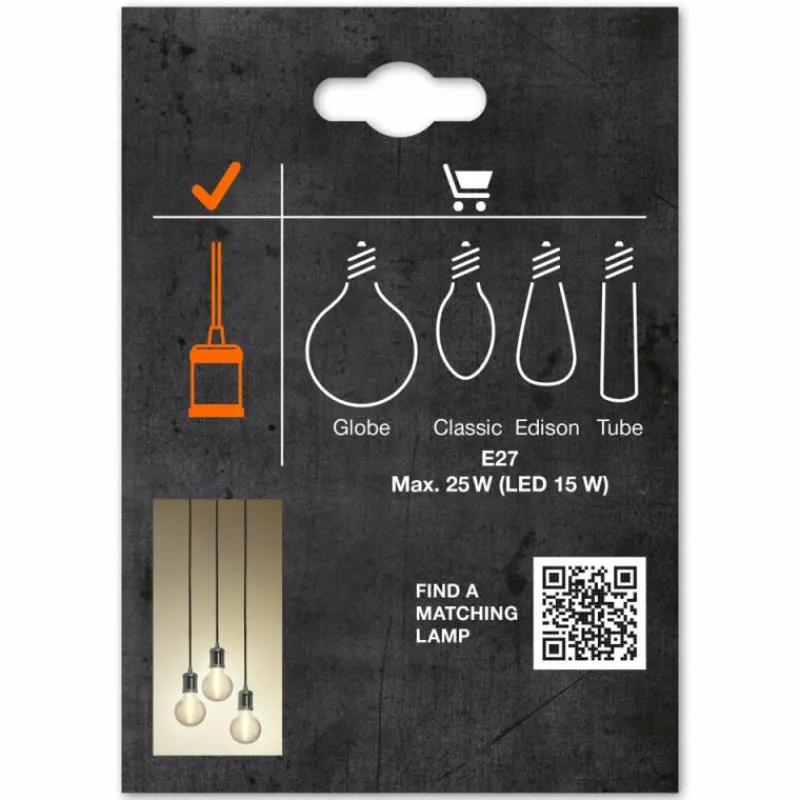 Lampes Vintages & Rétros-Luminaires Ledvance 1906 Suspension Gris, 1 lumière