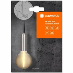 Lampes Vintages & Rétros-Luminaires Ledvance 1906 Suspension Chrome, 1 lumière