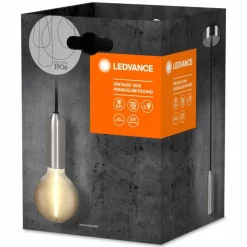 Lampes Vintages & Rétros-Luminaires Ledvance 1906 Suspension Chrome, 1 lumière