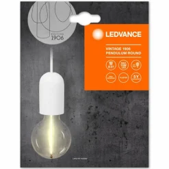 Lampes Vintages & Rétros-Luminaires Ledvance 1906 Suspension Blanc, 1 lumière