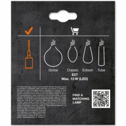 Lampes Vintages & Rétros-Luminaires Ledvance 1906 Suspension Noir, 1 lumière