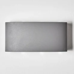 hofstein Abaiang Applique murale d'extérieur LED Argenté, 6 lumières