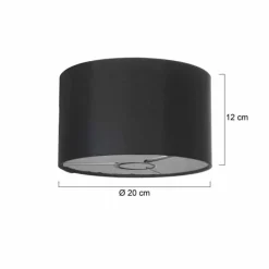 Luminaires Steinhauer Abat-jour Steinhauer Kappen Noir