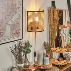 Luminaires Scandinaves-hofstein Abedim Luminaire Up & Down, Applique murale Noir, 1 lumière