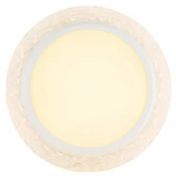 Luminaires Globo Lighting Abigail Plafonnier LED Blanc, 1 lumière* Éclairage Led
