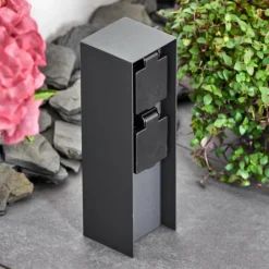 hofstein Abilene Prises électriques d'extérieur Anthracite