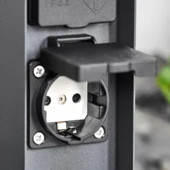 hofstein Abilene Prises électriques d'extérieur Anthracite