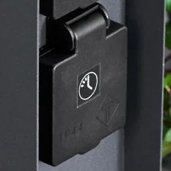 hofstein Abilene Prises électriques d'extérieur Anthracite