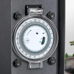 hofstein Abilene Prises électriques d'extérieur Anthracite