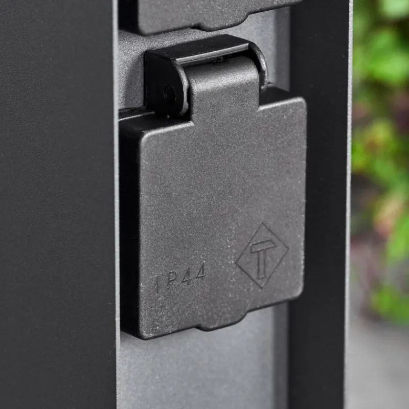 hofstein Abilene Prises électriques d'extérieur Anthracite