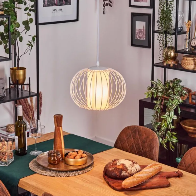 hofstein Adara Suspension, Suspension Blanc, 1 lumière* Suspensions