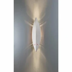 Luminaires Tecnolumen Afrique Tecnolumen Applique murale Acier inoxydable, 2 lumières