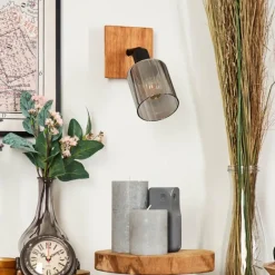 hofstein Aggebo Applique murale, Spot mural Écru, Noir, 1 lumière