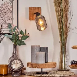 hofstein Aggebo Applique murale, Spot mural Écru, Noir, 1 lumière