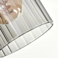 hofstein Aggebo Plafonnier Noir, 4 lumières