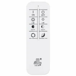 Luminaires Globo Lighting AIGINA Plafonnier LED Noir, 1 lumière, Télécommandes