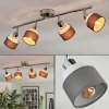 Lampes En Tissu-hofstein Ailer Plafonnier, Spot de plafond Chrome, 4 lumières