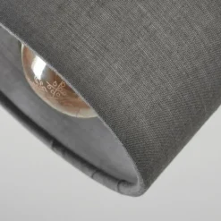 Lampes En Tissu-hofstein Ailer Plafonnier, Spot de plafond Chrome, 4 lumières