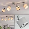 Lampes En Tissu-hofstein Ailer Plafonnier, Spot de plafond Chrome, 4 lumières