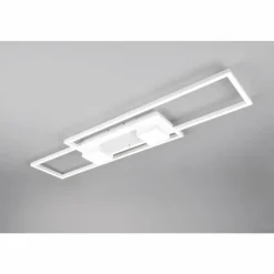 Luminaires Trio ALBANY Plafonnier LED Blanc, 1 lumière, Télécommandes* Éclairage Led