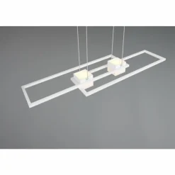 Luminaires Trio ALBANY Suspension LED Blanc, 1 lumière, Télécommandes* Suspensions