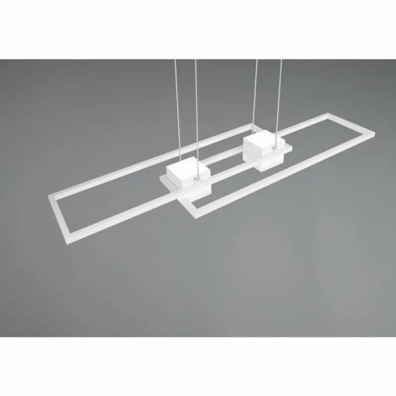 Luminaires Trio ALBANY Suspension LED Blanc, 1 lumière, Télécommandes* Suspensions