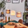 Lampes En Tissu-hofstein Alera Suspension, Suspension Blanc, 3 lumières