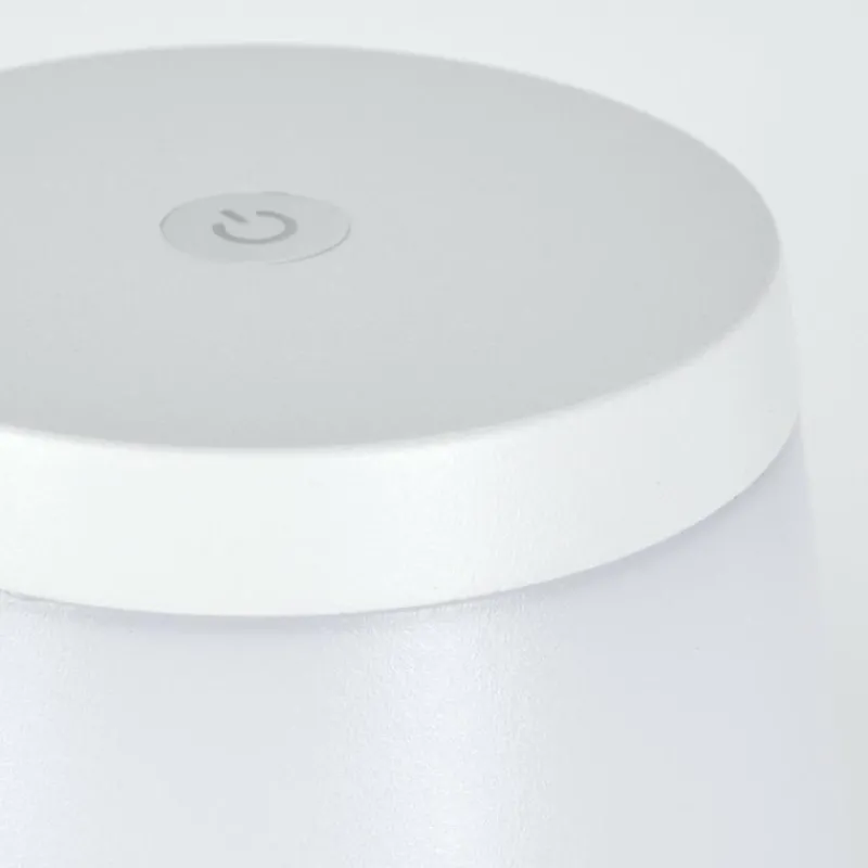 hofstein Algeraz Lampe de table d'extérieur, Lampe à poser LED Blanc, 1 lumière