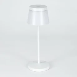 hofstein Algeraz Lampe de table d'extérieur, Lampe à poser LED Blanc, 1 lumière