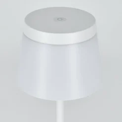 hofstein Algeraz Lampe de table d'extérieur, Lampe à poser LED Blanc, 1 lumière