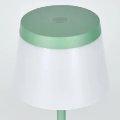 hofstein Algeraz Lampe de table d'extérieur, Lampe à poser LED Vert, 1 lumière