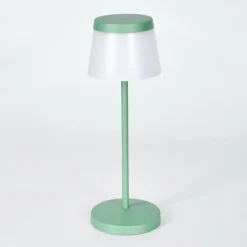 hofstein Algeraz Lampe de table d'extérieur, Lampe à poser LED Vert, 1 lumière