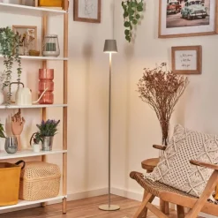 Luminaires Scandinaves-hofstein Allen Lampadaire LED Gris, 1 lumière