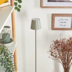 Luminaires Scandinaves-hofstein Allen Lampadaire LED Gris, 1 lumière