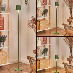 Luminaires Scandinaves-hofstein Allen Lampadaire LED Vert, 1 lumière