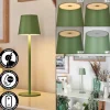 hofstein Allen Lampe de table d'extérieur, Lampe à poser LED Vert, 1 lumière
