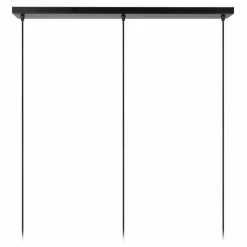 Lampes Dorées-Luminaires Lucide ALMELO Suspension Noir, 3 lumières