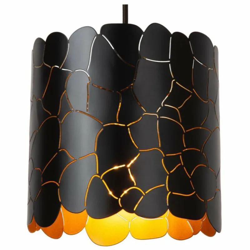 Lampes Dorées-Luminaires Lucide ALMELO Suspension Noir, 3 lumières