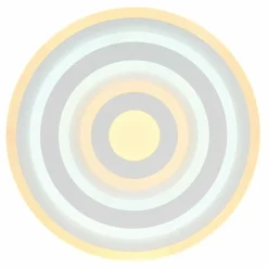 Luminaires Globo Lighting Alois Plafonnier LED Blanc, 1 lumière* Éclairage Led