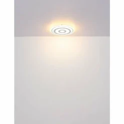 Luminaires Globo Lighting Alois Plafonnier LED Blanc, 1 lumière* Éclairage Led