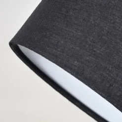 Lampes En Tissu-hofstein Alsen Plafonnier Noir, 6 lumières