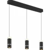 Luminaires Globo Lighting Alvarado Suspension LED Noir, 1 lumière* Éclairage Led