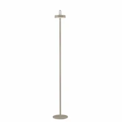 Luminaires Leuchten Direkt AMAG Lampadaire LED Gris, 1 lumière