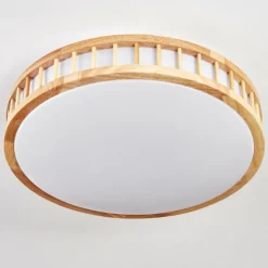 Luminaires Scandinaves-hofstein Amarelos Plafonnier, Panel LED Blanc, 1 lumière, Télécommandes