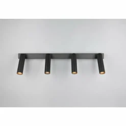 Luminaires Trio Ambala Spot de plafond LED Noir, 4 lumières* Éclairage Led