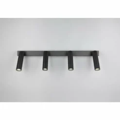 Luminaires Trio Ambala Spot de plafond LED Noir, 4 lumières* Éclairage Led